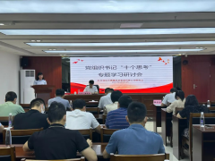 以問(wèn)促思，以“十”促“實(shí)” |德晟集團(tuán)黨委召開下屬黨組織書記“十個(gè)思考”